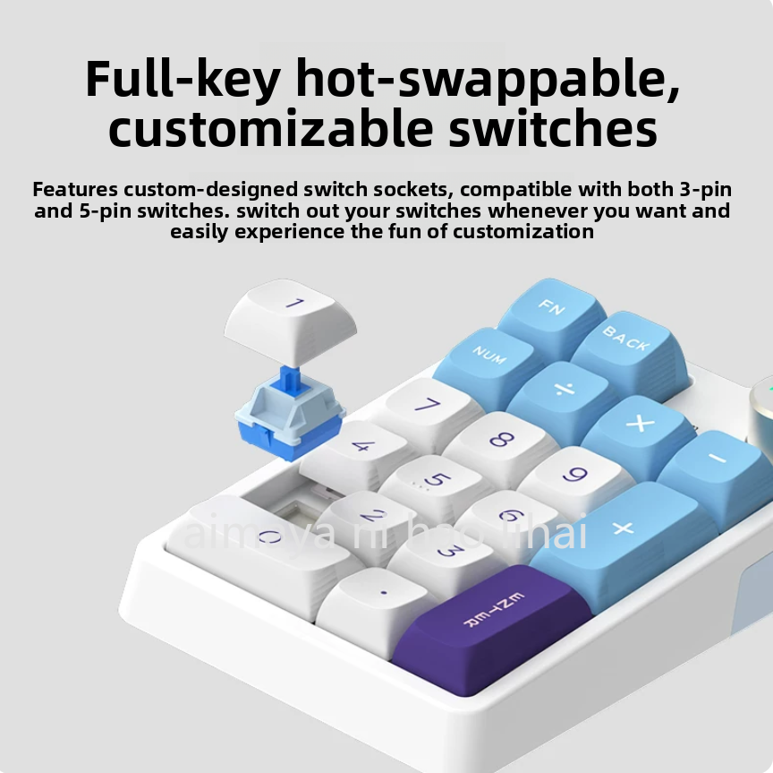 Gaming Keyboard Mini - لوحة مفاتيح ميكانيكية لاسلكية Kzzi K20