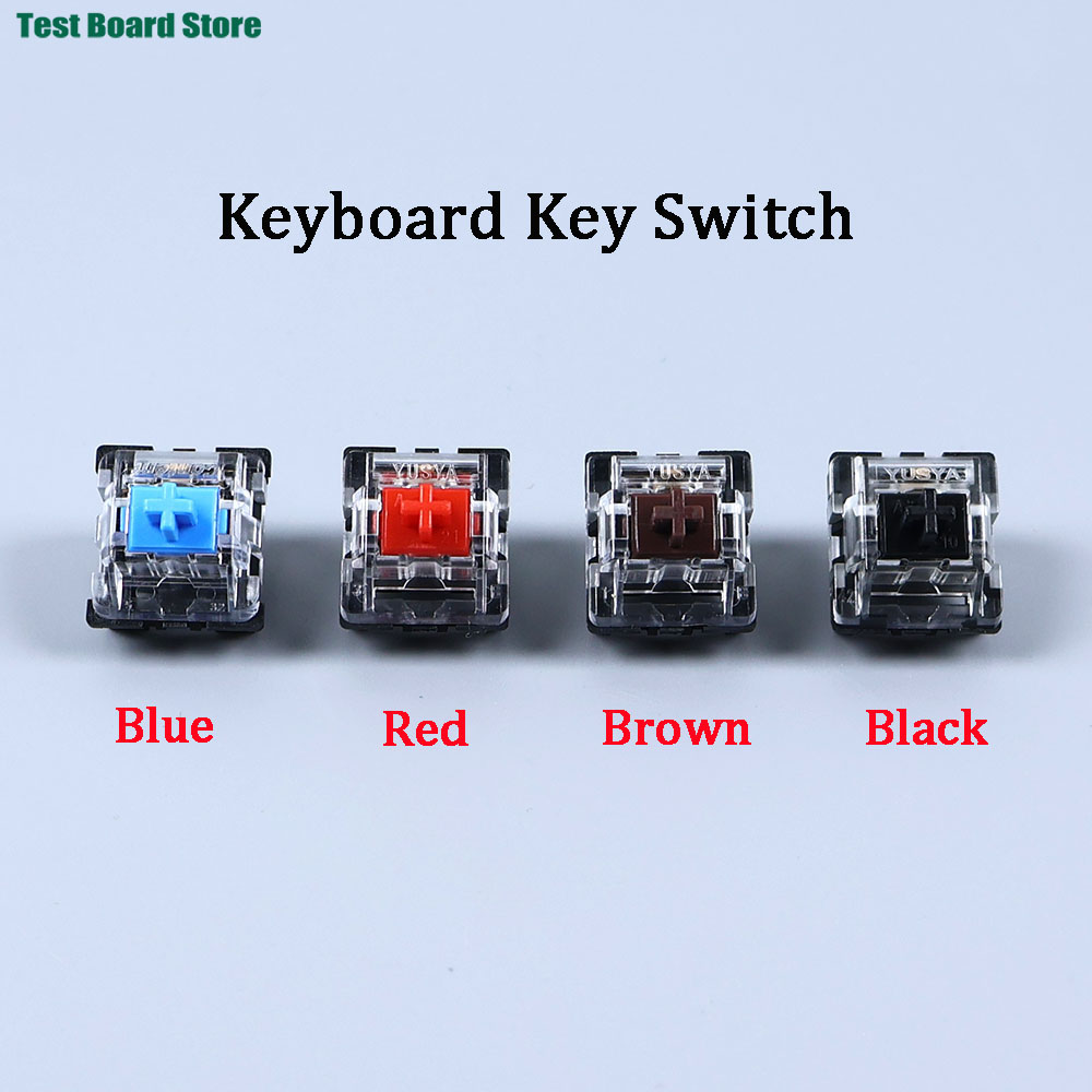 Keyboard Gaming Transparent - مفاتيح لوحة مفاتيح ميكانيكية صامتة ثنائية
