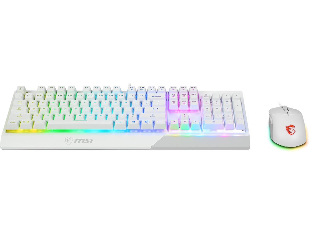 Keyboard Mouse Bundle Gaming - مجموعة لوحة مفاتيح الألعاب MSI Vigor