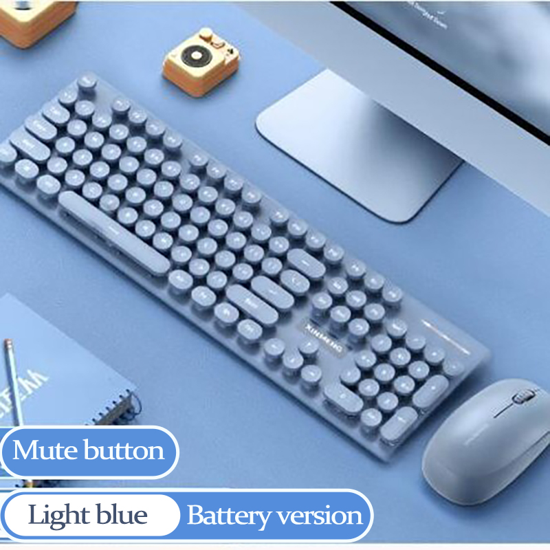 Gaming Keyboard And Mouse Combo Wireless - UTHAI N600 2.4G مكتب الأعمال الفتيان