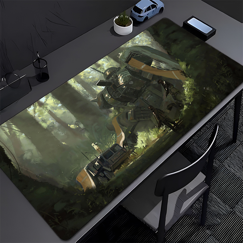لوحة ماوس 90×40 سم بتصميم أنيم - مراجعة Gaming Keyboard And Mouse Combo وسعره