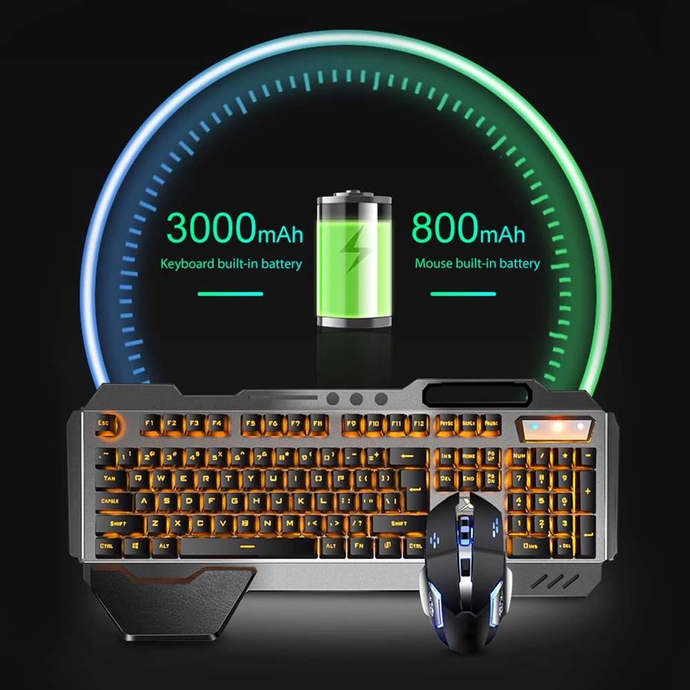 K680 لوحة مفاتيح وماوس لاسلكي  - مراجعة Gaming Keyboard And Mouse Combo Wireless وسعره