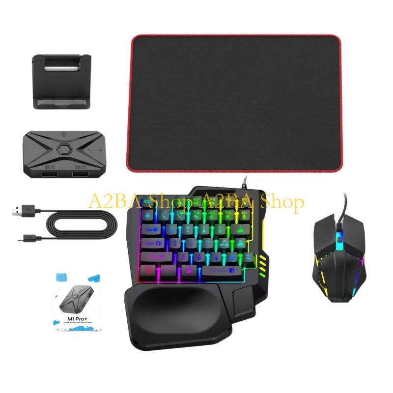 A2BA محول ماوس لوحة المفاتيح ا - مراجعة Gaming Keyboard And Mouse Converter For Mobile وسعره