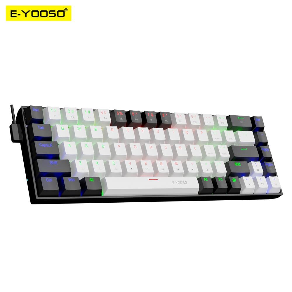 Z686 USB لوحة مفاتيح سلكية للأ - مراجعة Gaming Keyboard E Yooso وسعره