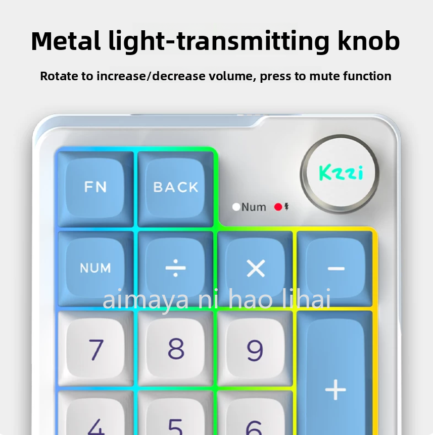 لوحة مفاتيح ميكانيكية لاسلكية  - مراجعة Gaming Keyboard Mini وسعره