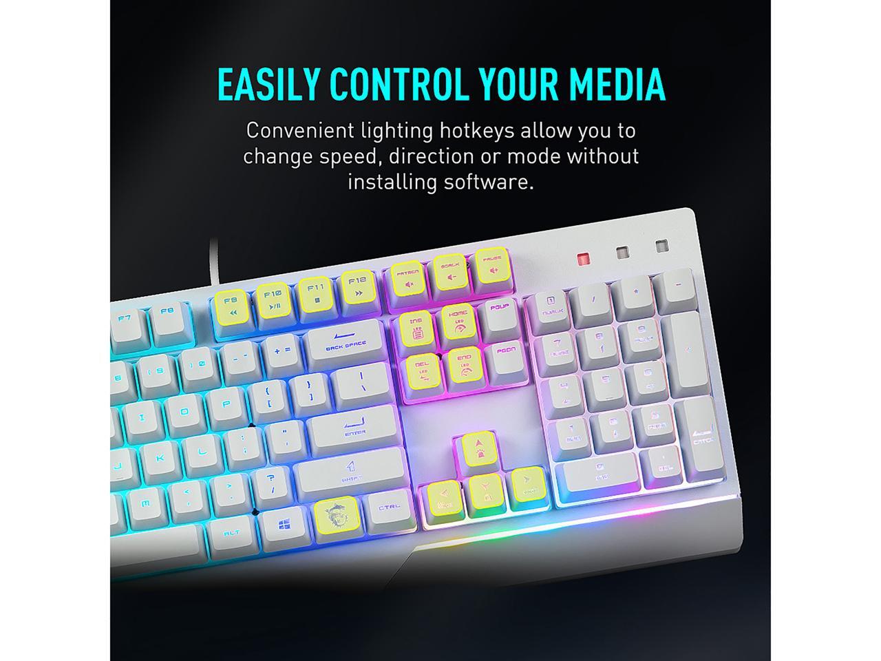 مجموعة لوحة مفاتيح الألعاب MSI - مراجعة Keyboard Mouse Bundle Gaming وسعره