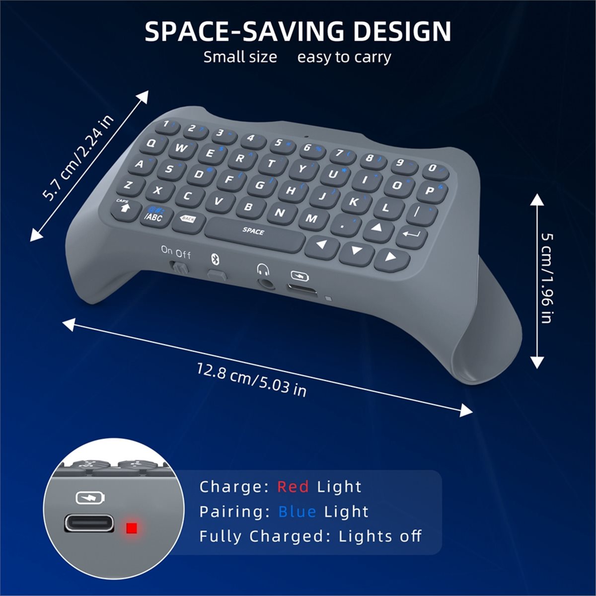 لوحة مفاتيح لاسلكية للألعاب من - مراجعة Gaming Keyboard Mini وسعره