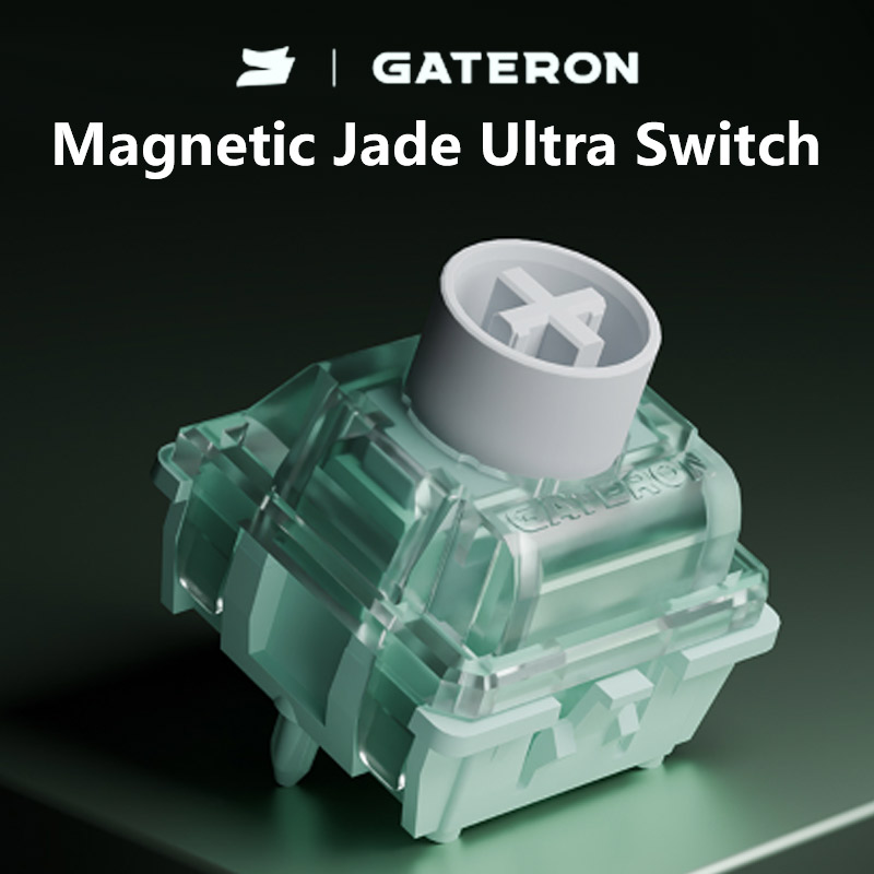 مفتاح GATERON المغناطيسي Jade  - مراجعة Gaming Keyboard Hall Effect Switches وسعره