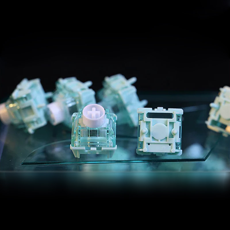 مفتاح GATERON المغناطيسي Jade  - مراجعة Gaming Keyboard Hall Effect Switches وسعره