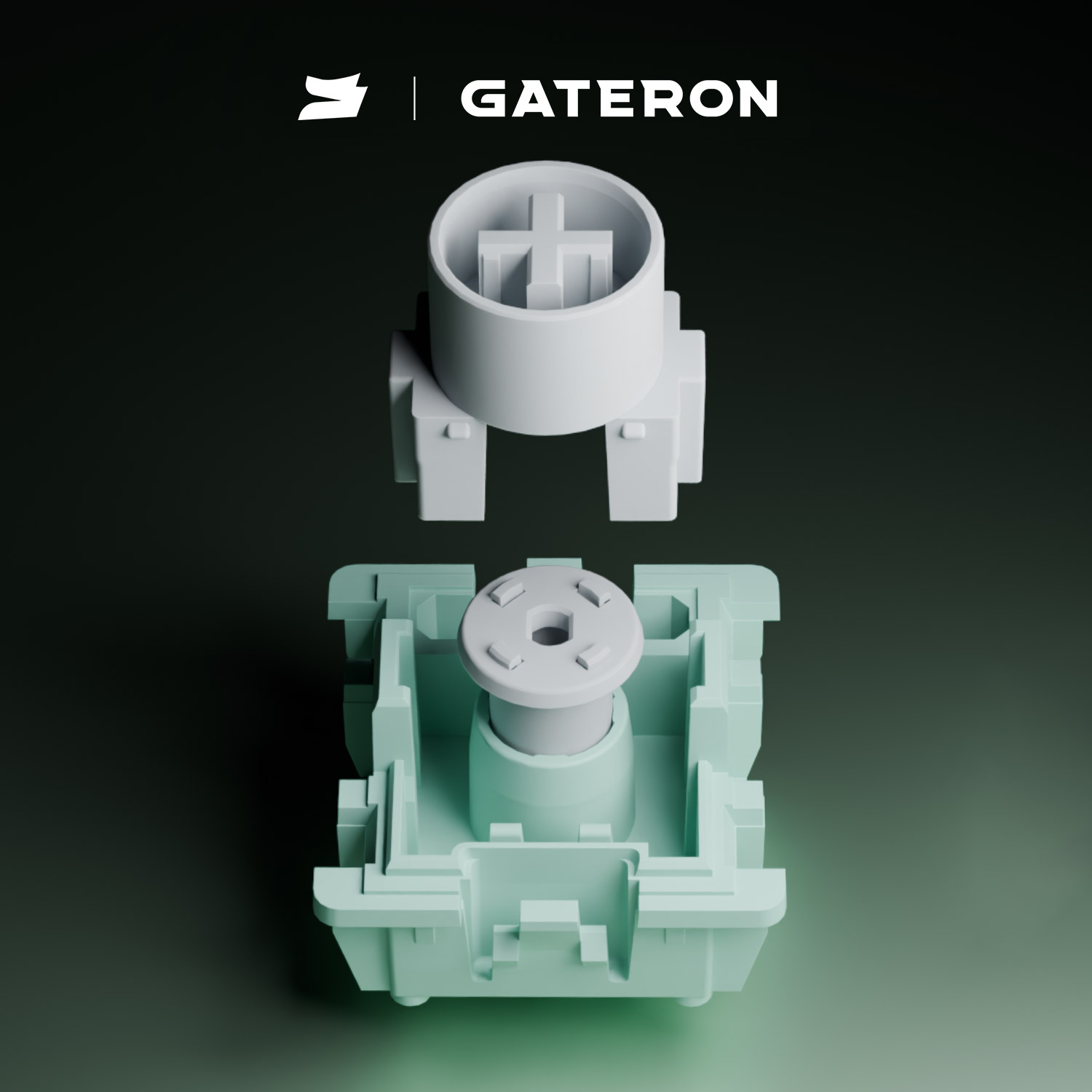 مفتاح GATERON المغناطيسي Jade  - مراجعة Gaming Keyboard Hall Effect Switches وسعره