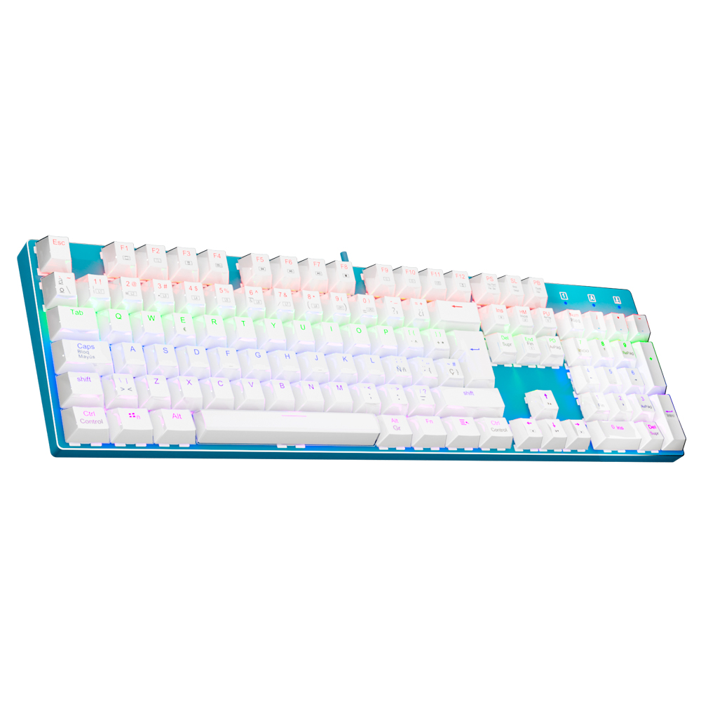 لوحة مفاتيح ميكانيكية سلكية لل - مراجعة Keyboard Gaming Transparent وسعره