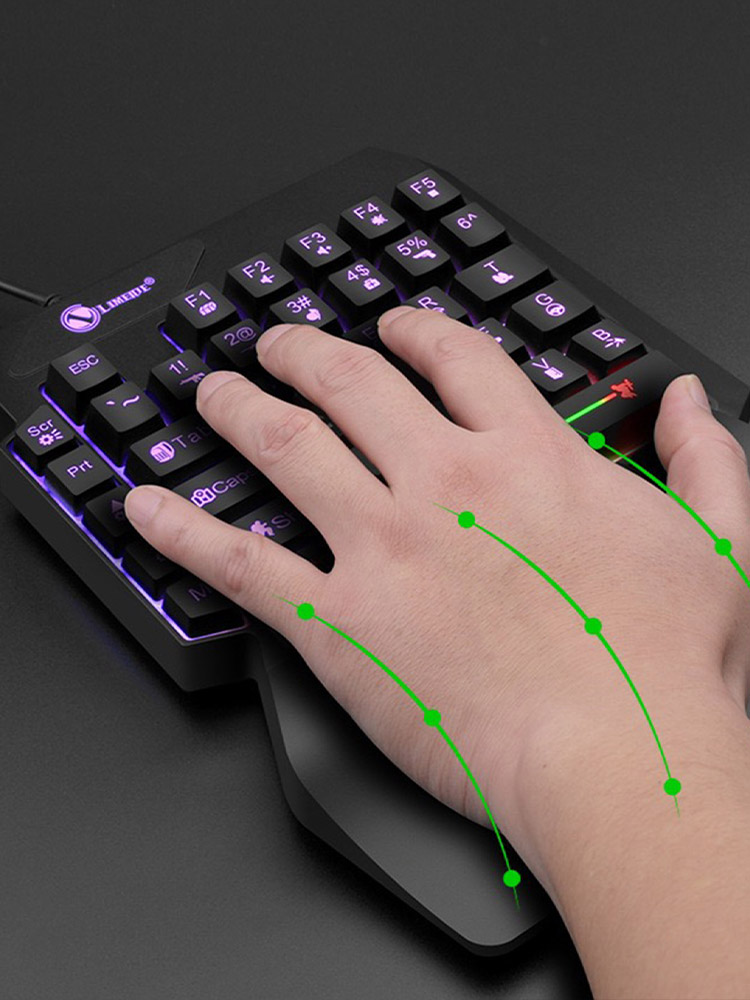 لوحة مفاتيح ميكانيكية سلكية لل - مراجعة Gaming Keyboard And Mouse Converter For Mobile وسعره