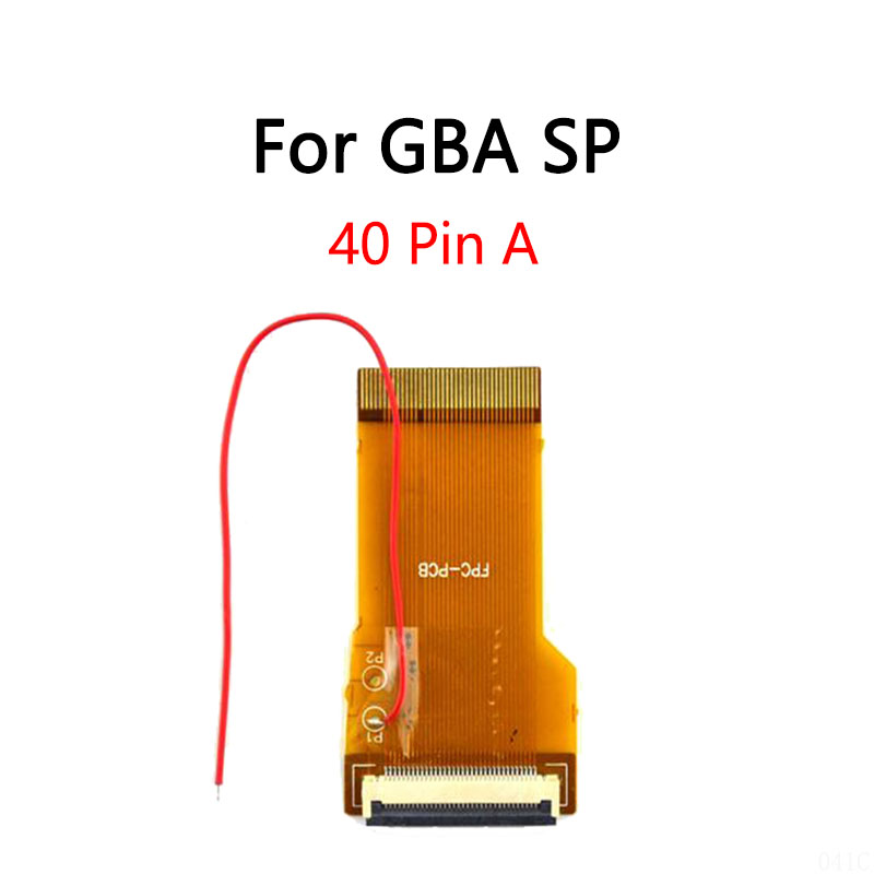 ل GBA SP LCD الخلفية كابل الشر - مراجعة Film Switch Mod وسعره