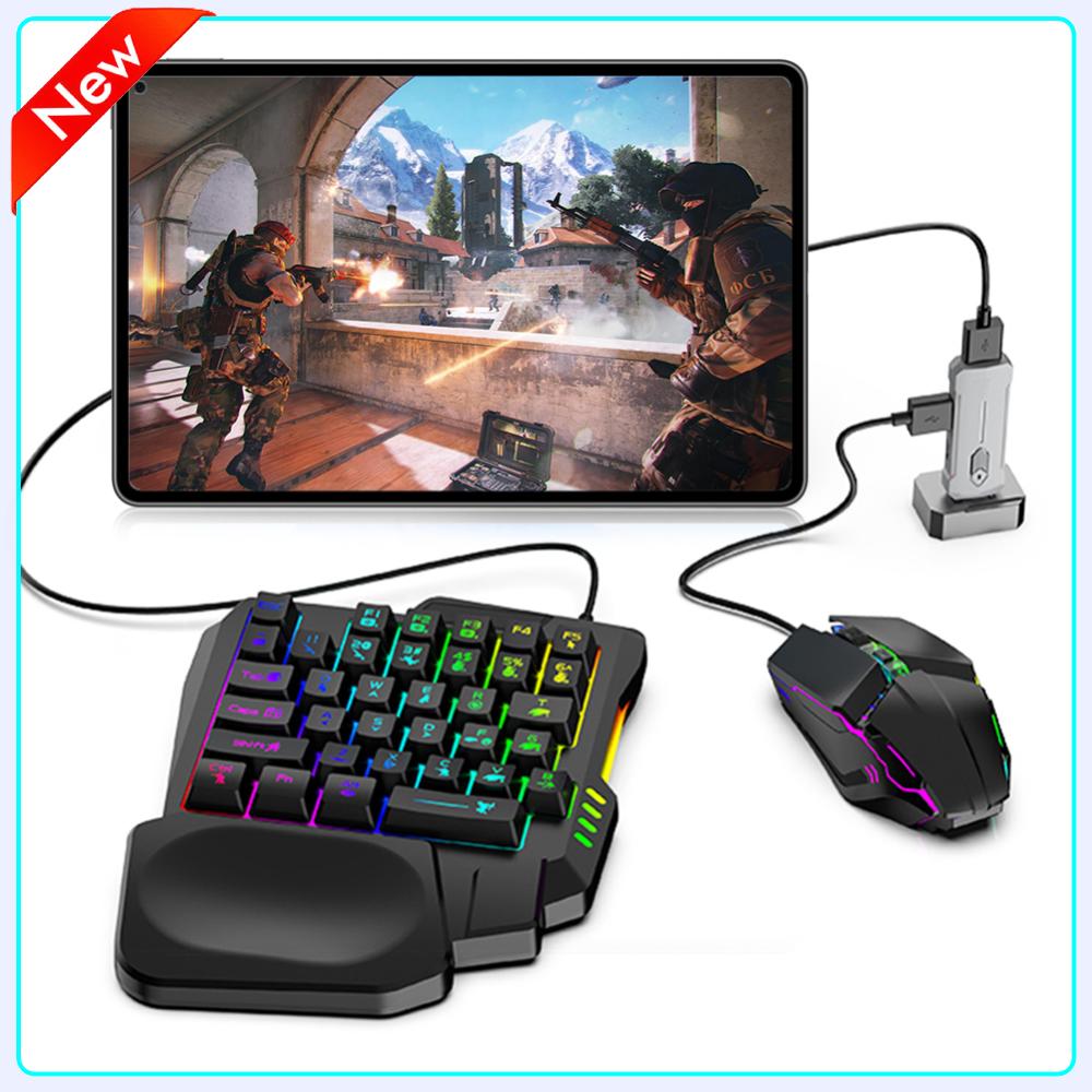 مجموعة ألعاب ماوس محول ألعاب ا - مراجعة Gaming Keyboard And Mouse Converter For Mobile وسعره
