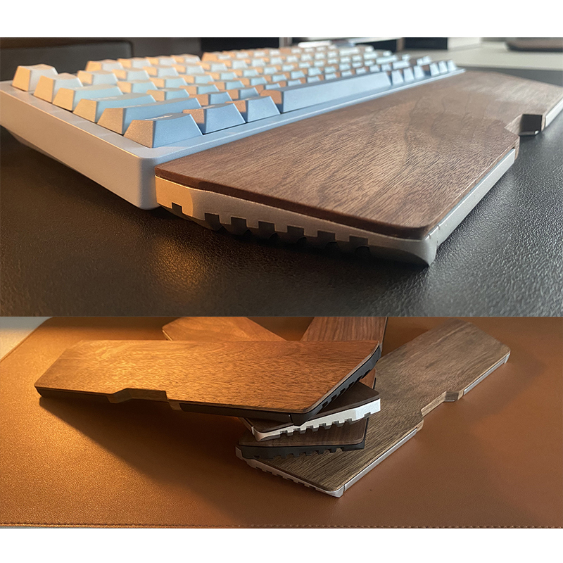 مسند راحة اليد من خشب الجوز ال - مراجعة Wrist Rest Wood وسعره