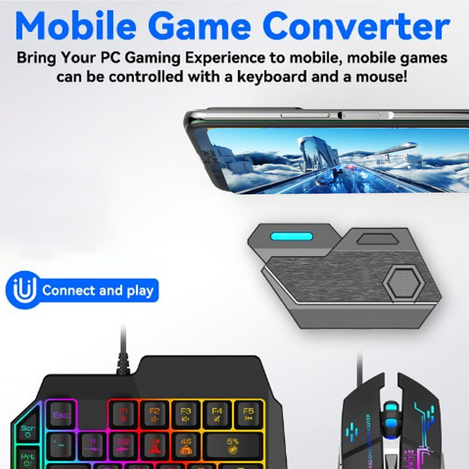 مجموعة ألعاب الهاتف المحمول كو - مراجعة Gaming Keyboard And Mouse Combo وسعره