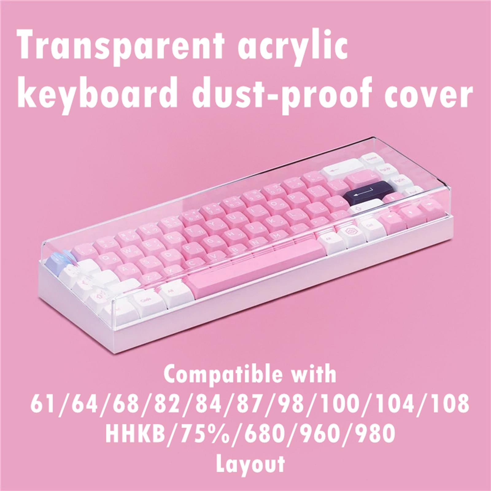 غطاء غبار للوحة المفاتيح الميك - مراجعة Keyboard Gaming Transparent وسعره