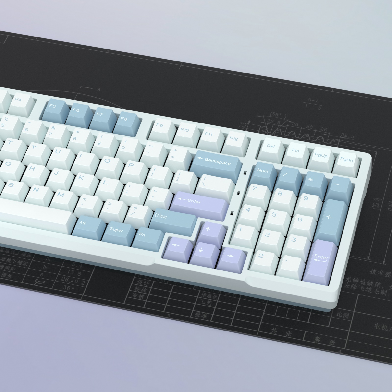 KBDiy GMK الوهم Keycap الكرز ا - مراجعة Gaming Keyboard Number Pad وسعره