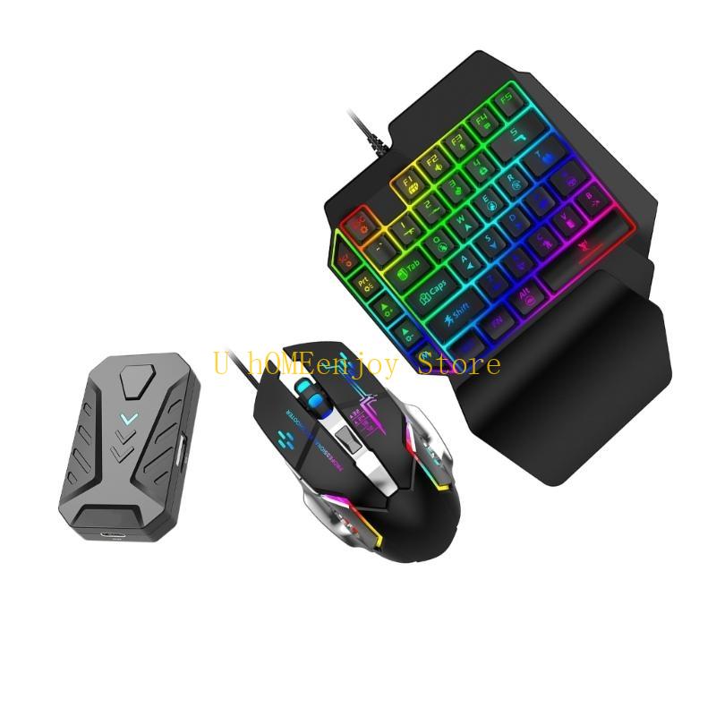 محول لوحة مفاتيح وماوس للألعاب - مراجعة Gaming Keyboard And Mouse Converter For Mobile وسعره