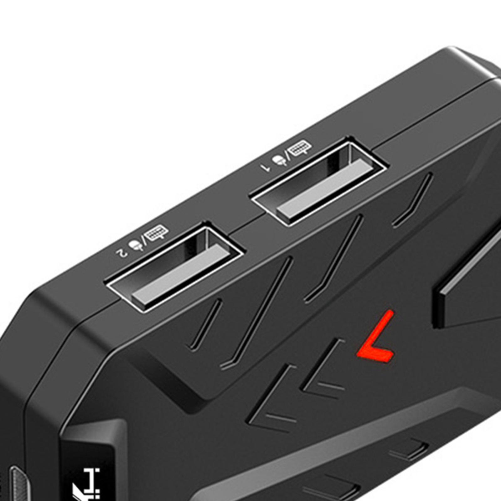 محول لوحة مفاتيح وماوس للألعاب - مراجعة Gaming Keyboard And Mouse Converter For Mobile وسعره