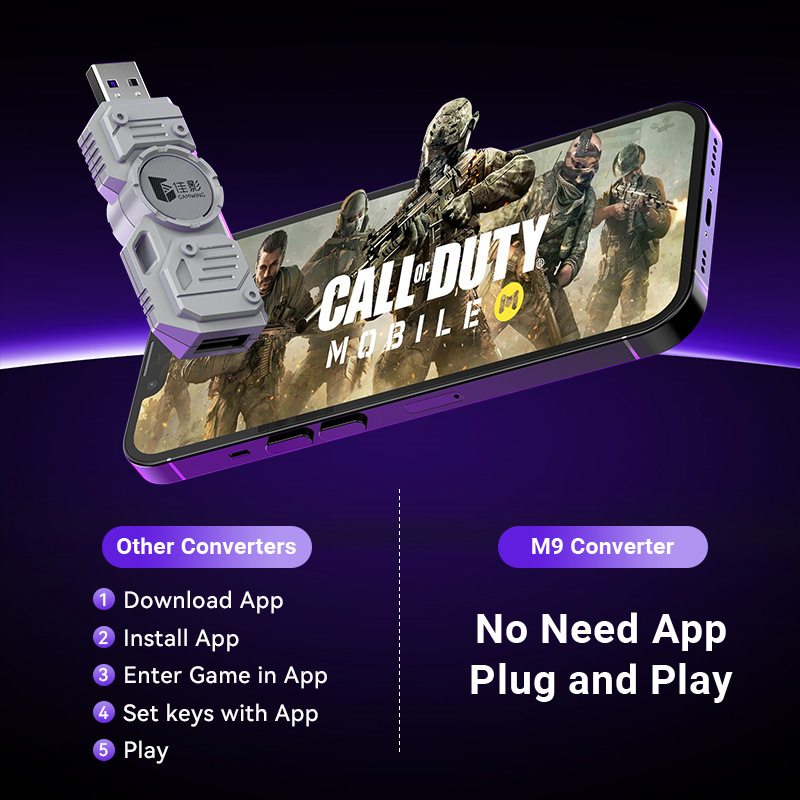 مجموعة محول ألعاب الهاتف المحم - مراجعة Gaming Keyboard And Mouse Converter For Mobile وسعره
