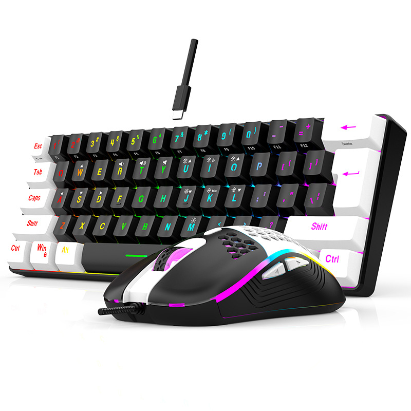 مجموعات لوحة مفاتيح وماوس للأل - مراجعة Keyboard Mouse Bundle Gaming وسعره
